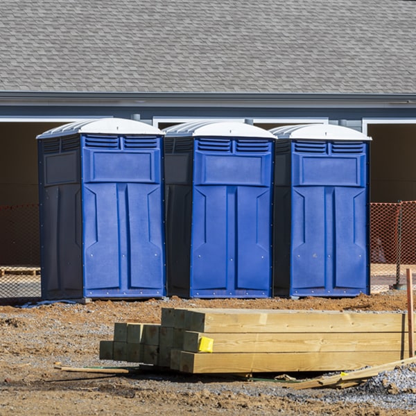 how do you dispose of waste after the portable restrooms have been emptied in Chestertown